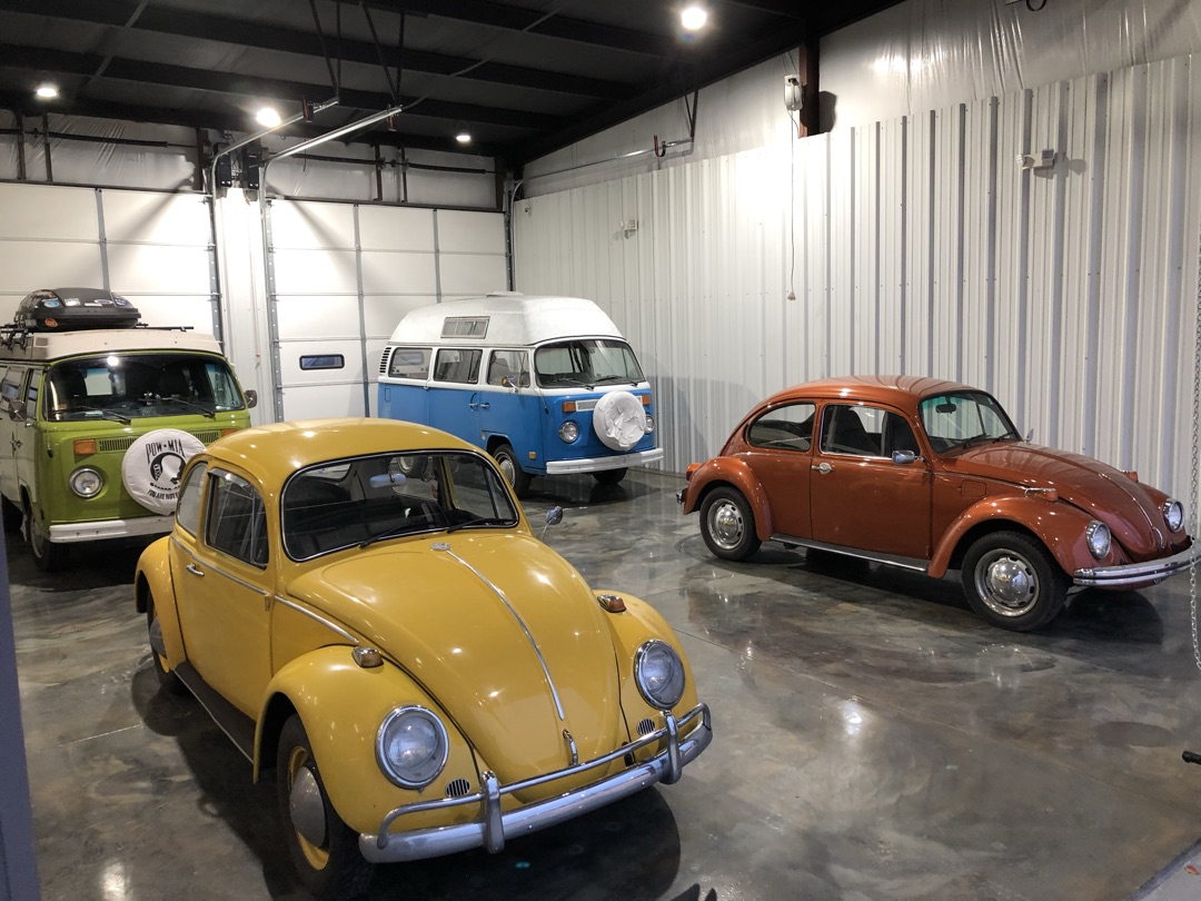 Classic Volkswagen vehicle at German Auto Tech